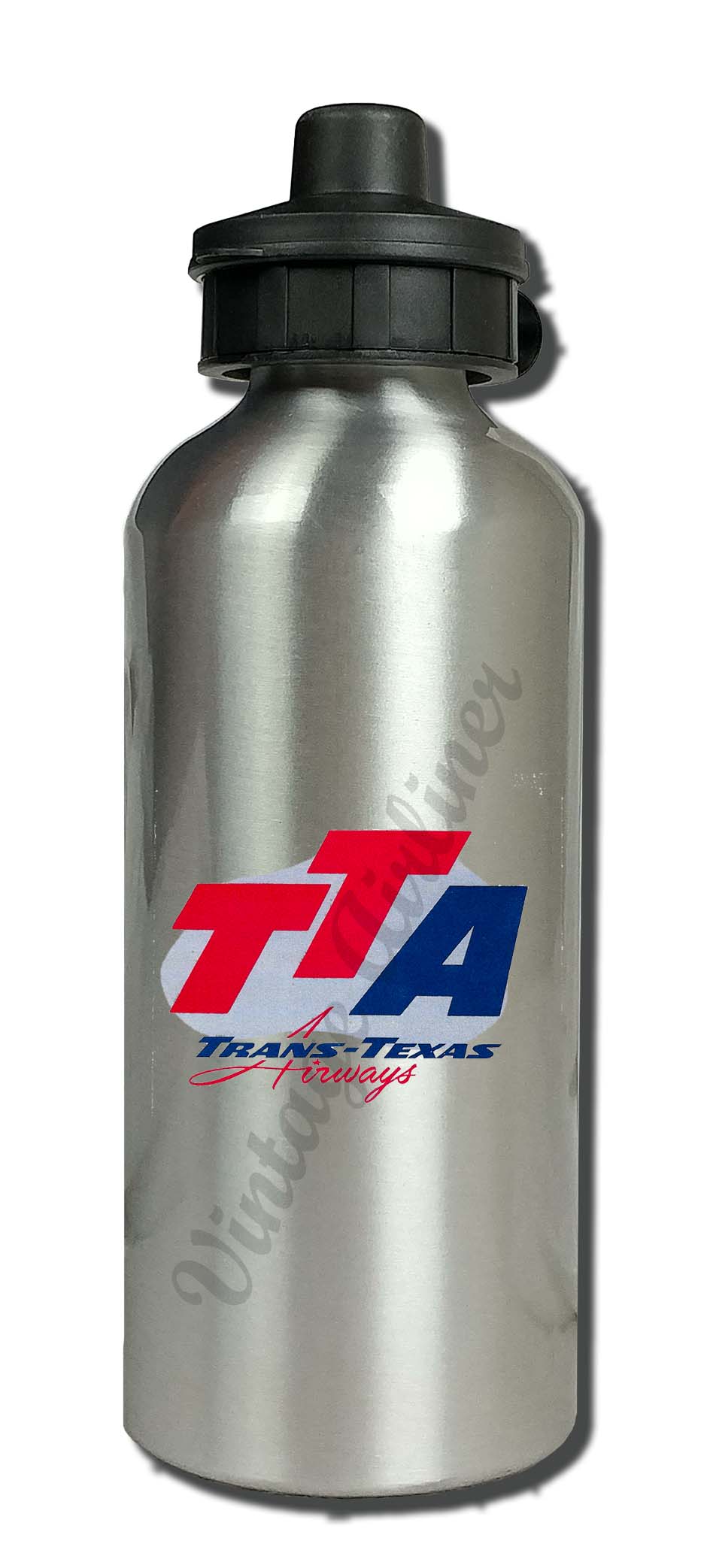 Trans-Texas Airways Aluminum Water Bottle