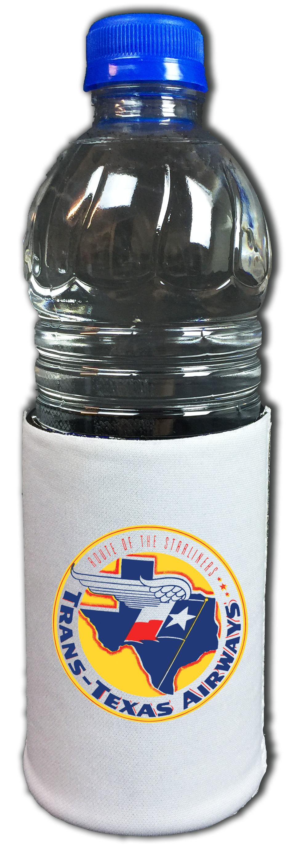 Trans Texas Airways Vintage Beverage Wrap