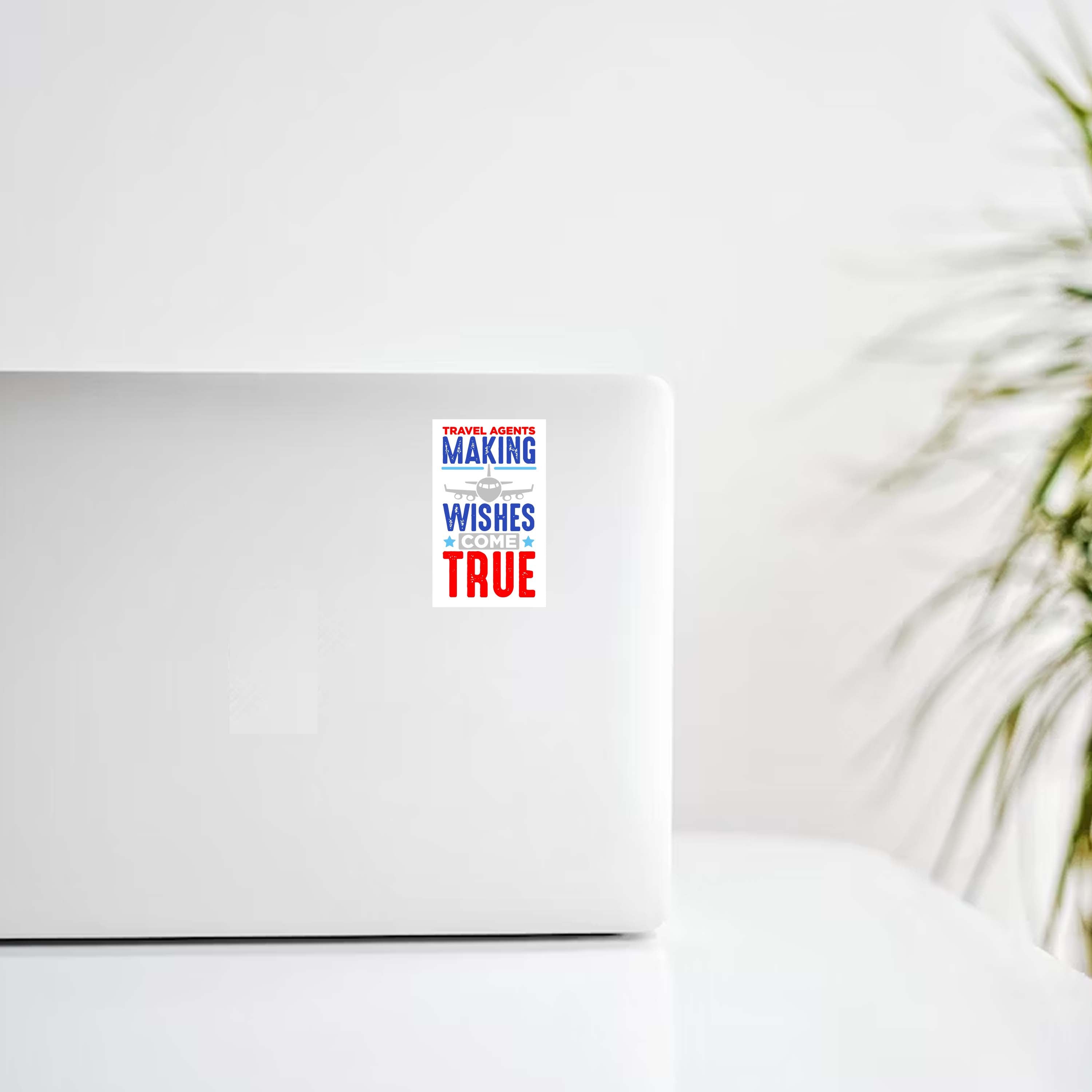 Travel Agents Making Wishes Come True Decal Stickers