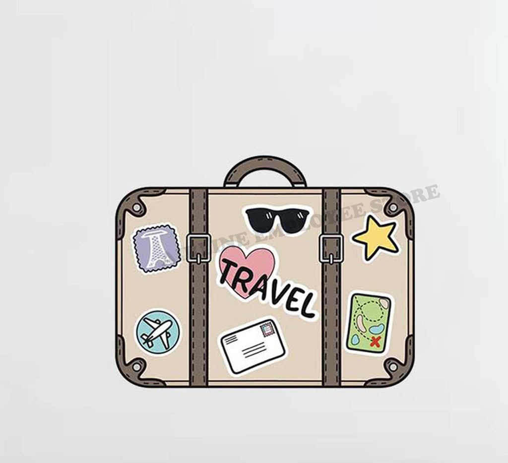 Travel Bag Decal Stickers