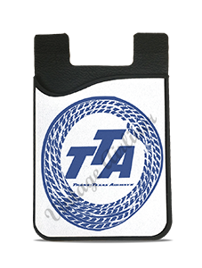 Trans-Texas Airways 1940's Rope Bag Sticker Card Caddy