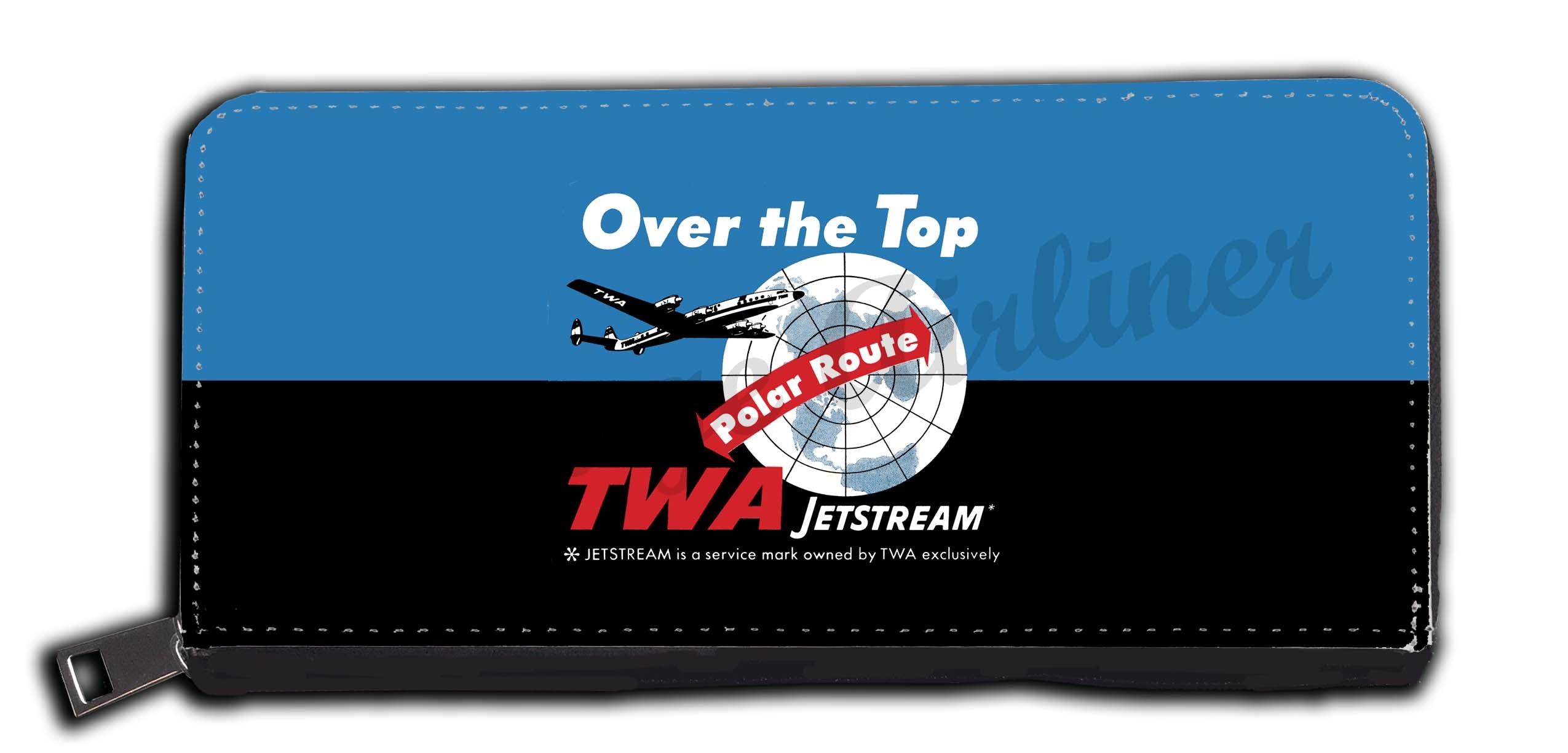 TWA Over the Top Bag Sticker Wallet