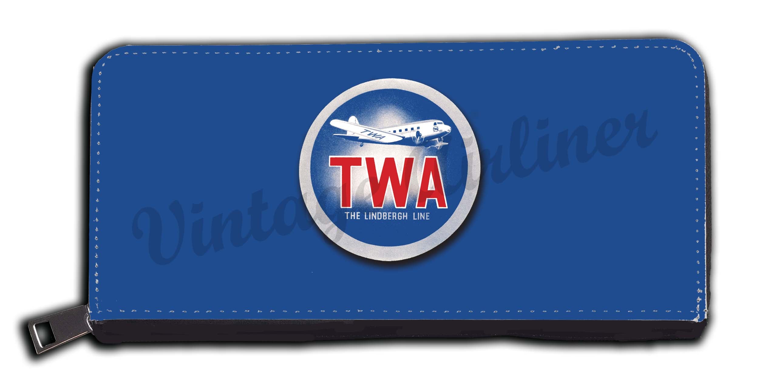 TWA DC-2 Lindbergh Line Top Bag Sticker Wallet