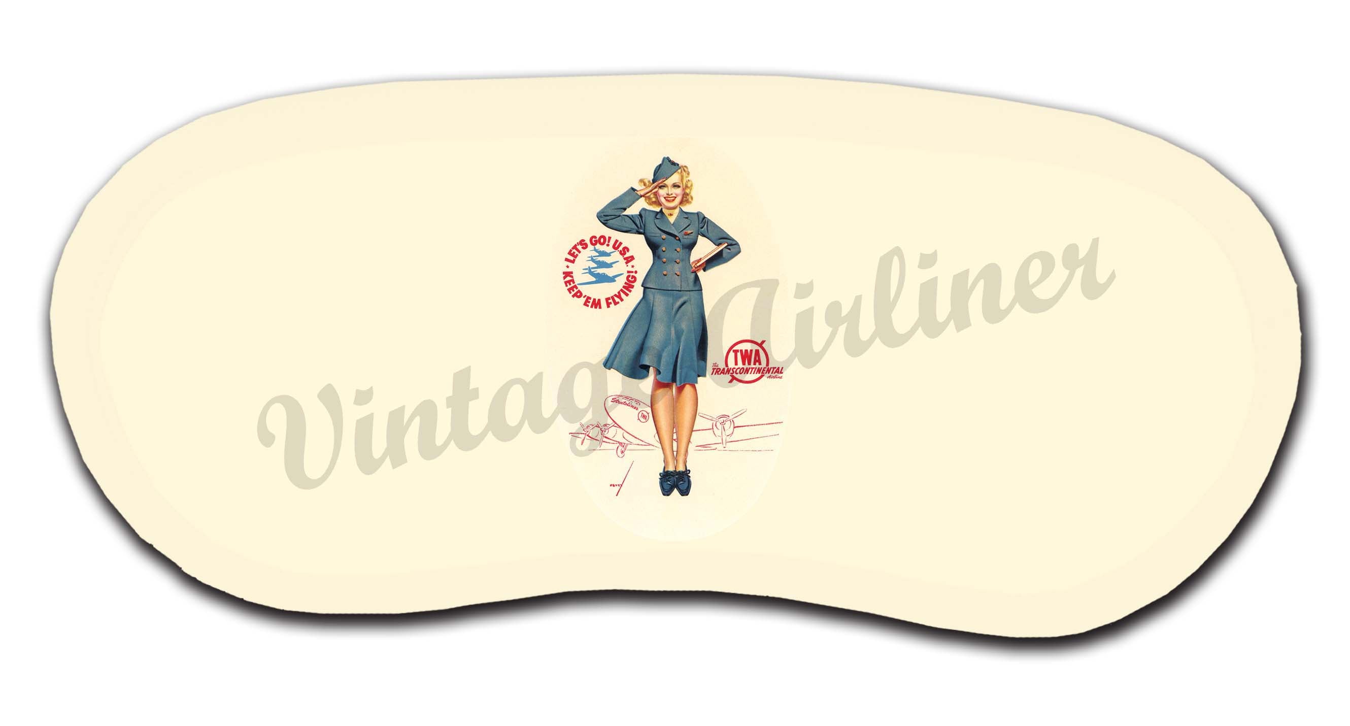 TWA Petty Girl Bag Sticker Sleep Mask