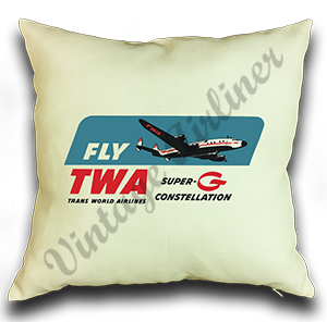 TWA Super G Connie Bag Sticker Linen Pillow Case Cover