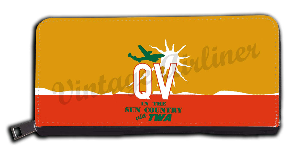 TWA QV in the Sun Bag Sticker Wallet