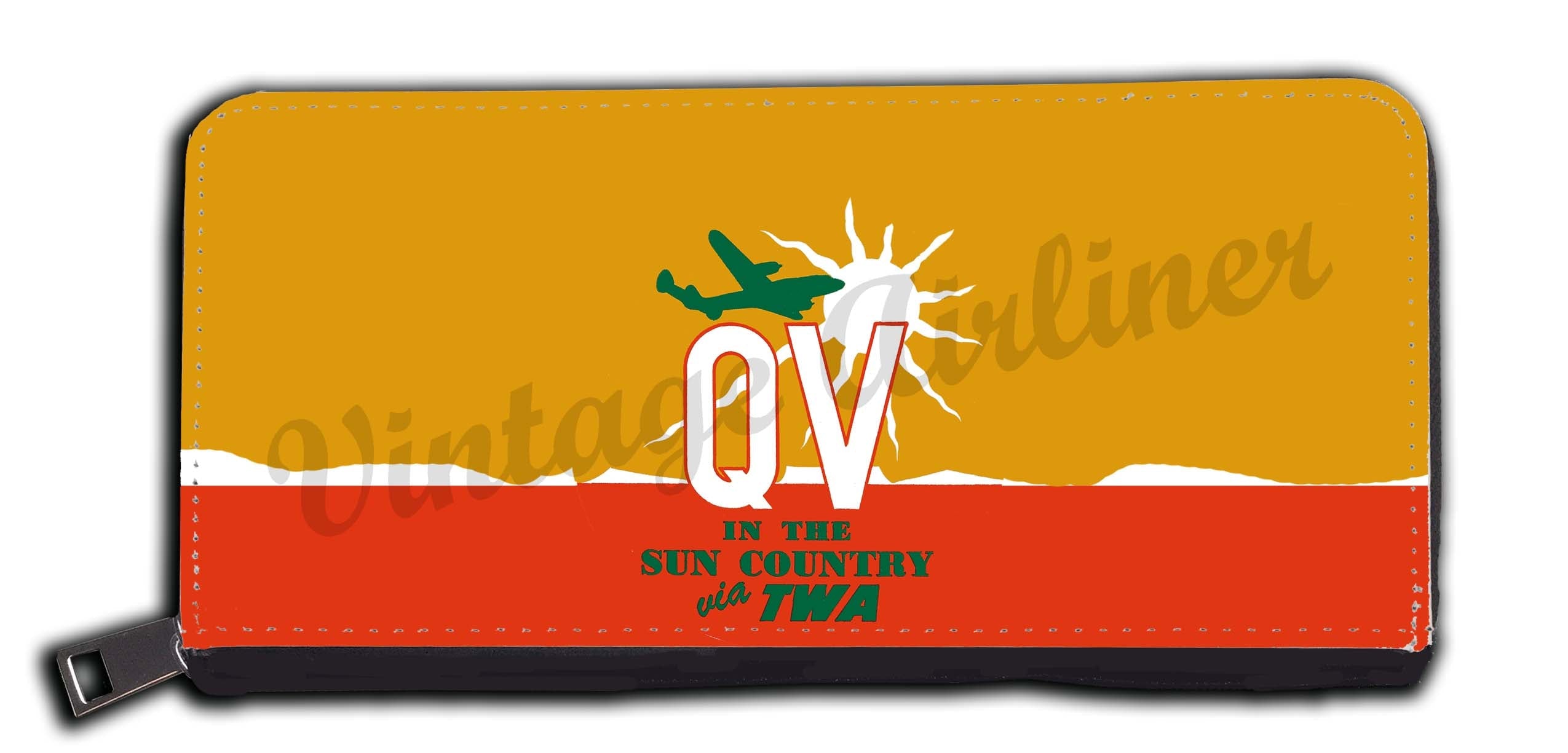 TWA QV in the Sun Bag Sticker Wallet