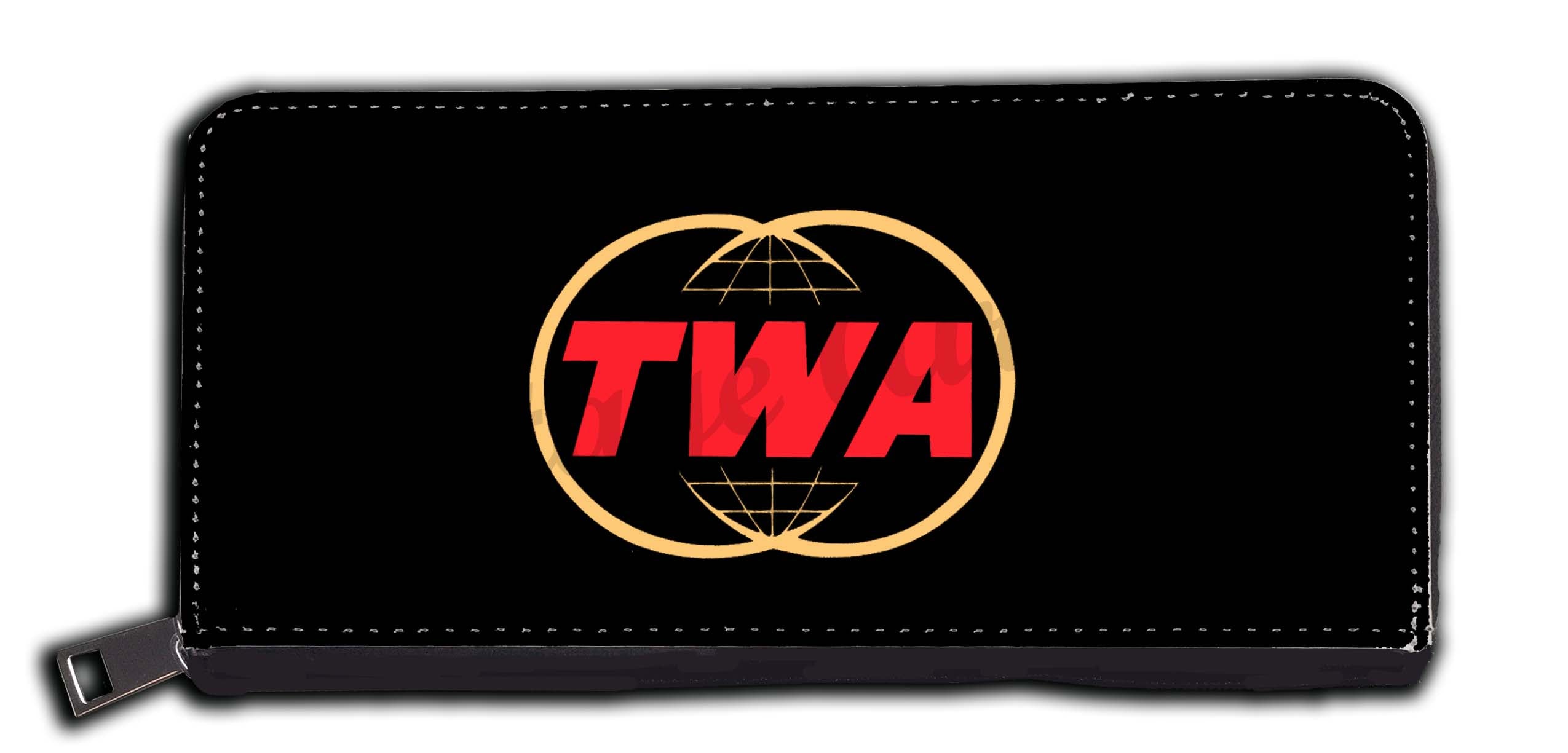 TWA 1969 Twin Globe Logo Wallet