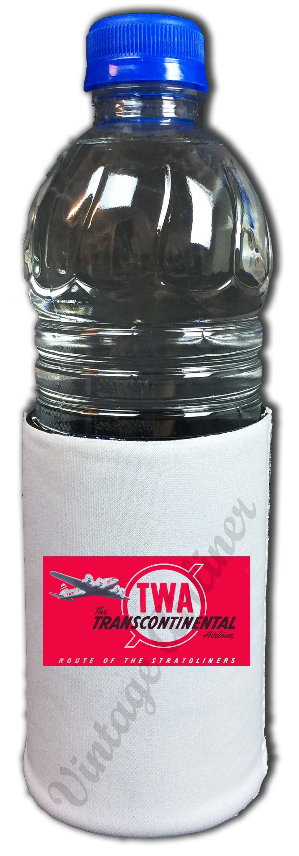 TWA Route Of The Stratoliners Beverage Wrap