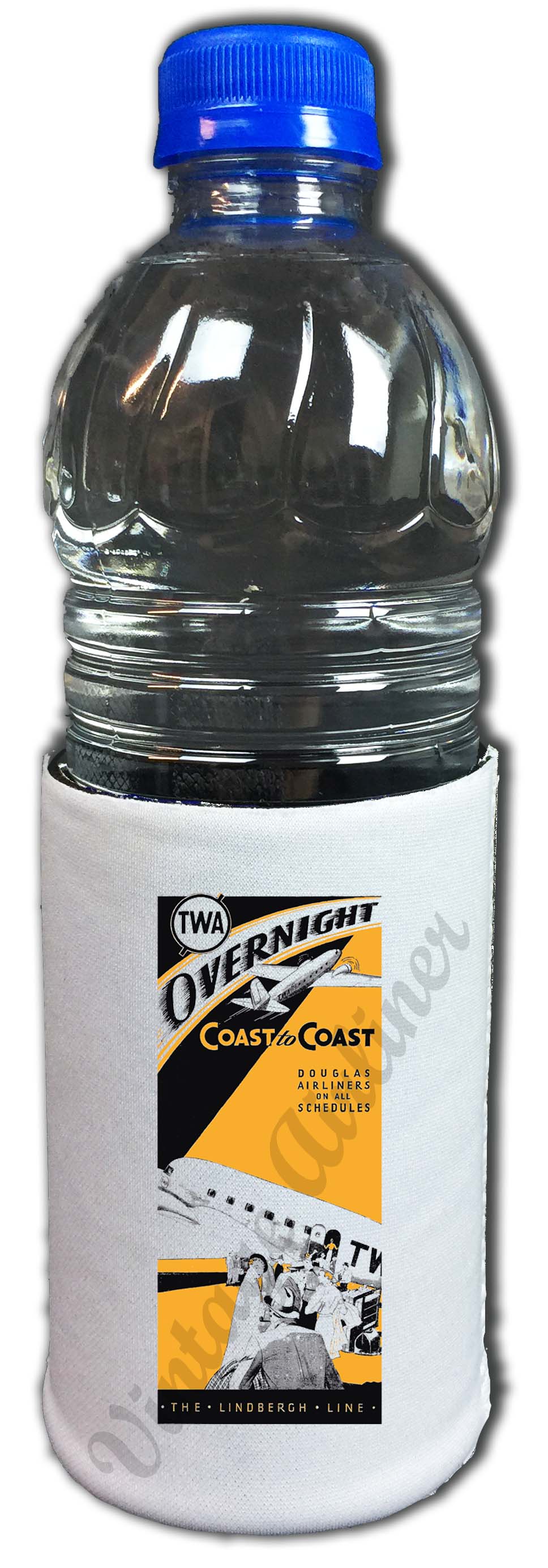 TWA Overnight Vintage Beverage Wrap