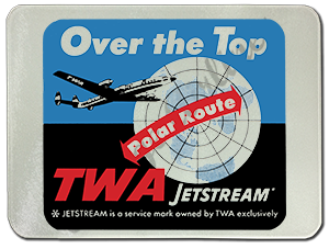 TWA Over the Top Bag Sticker Glass Cutting Board