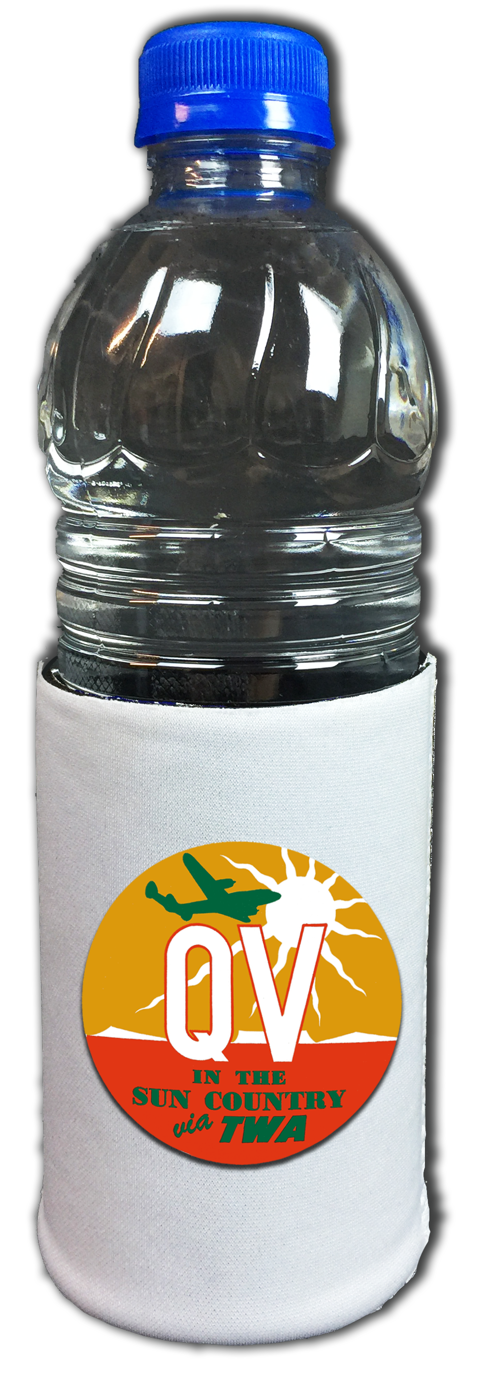 TWA QV in the Sun Bag Sticker Beverage Wrap