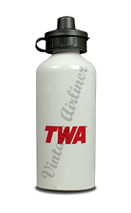 TWA 1975 Logo Aluminum Water Bottle