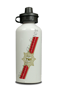 TWA Ambassador Badge Sticker Aluminum Water Bottle