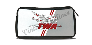 TWA 1947 Ticket Jacket Cover Travel Pouch