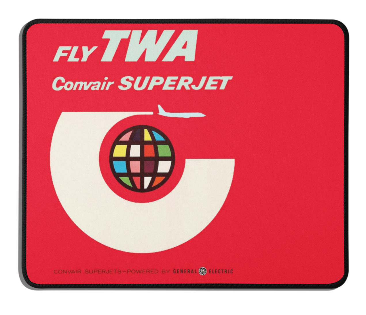 TWA Vintage Convair Mousepad