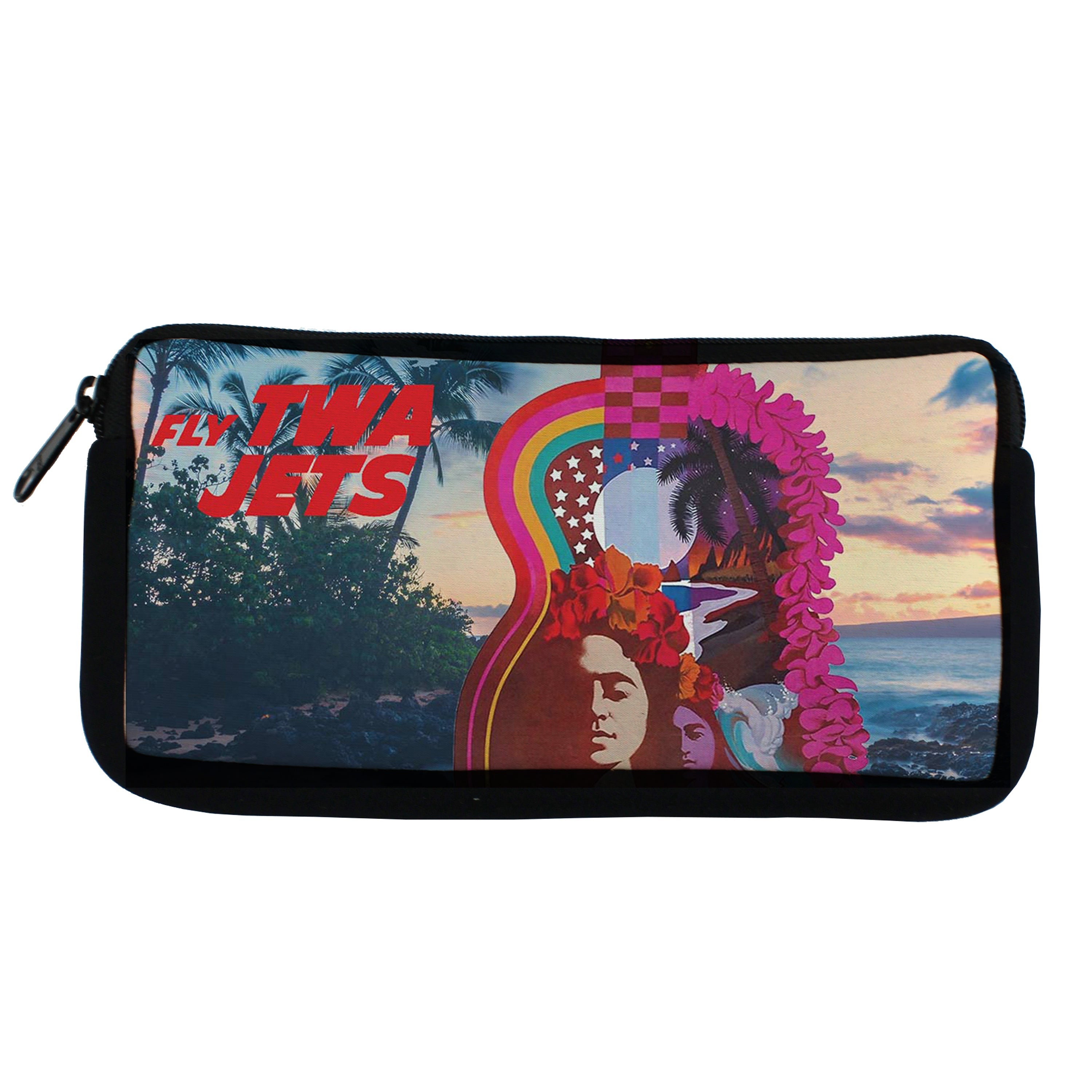 Fly TWA Jets Hawaii Travel Pouch