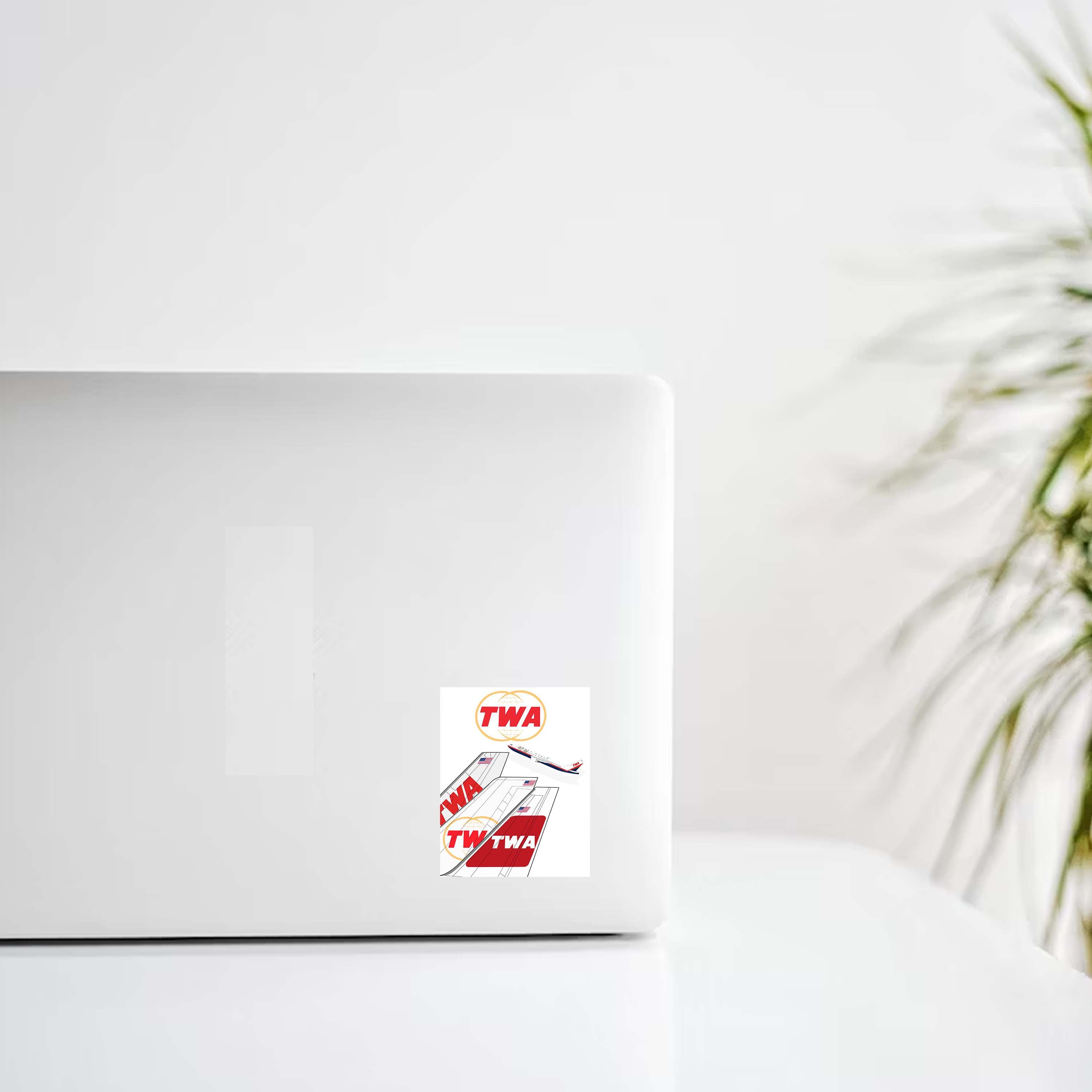 TWA Livery Tails Decal Stickers