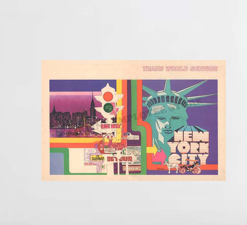 Trans World Service Decal Stickers