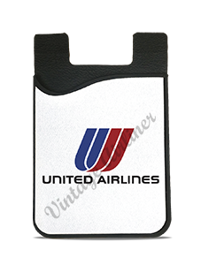United Airlines 1974 Logo Card Caddy