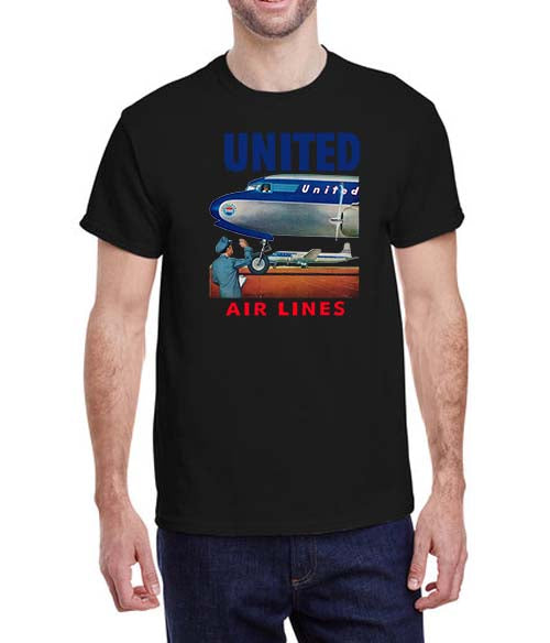 United Ailrines Vintage - T-Shirt