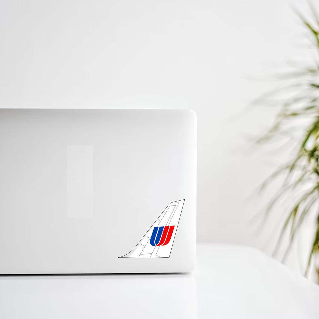 United Airlines Saul Bass Tail Decal Stickers
