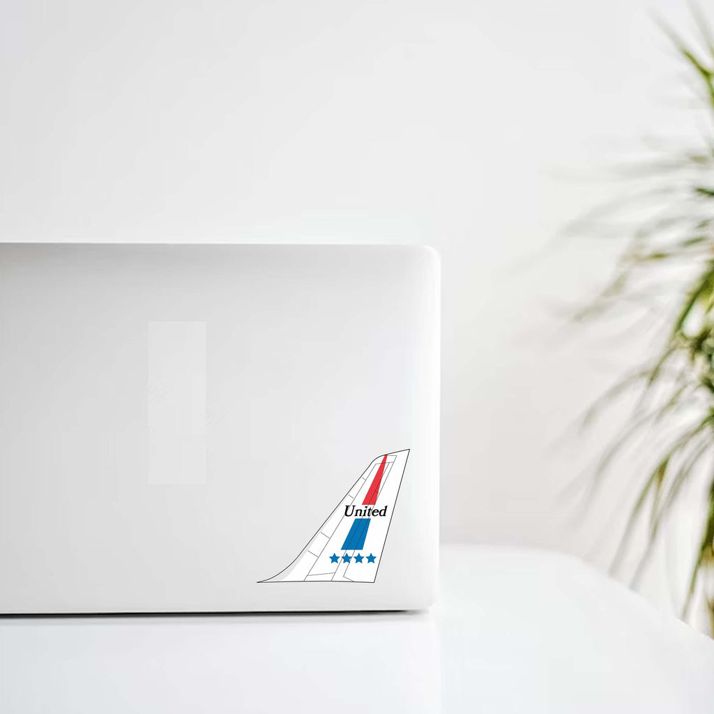 United Airlines Friendship Livery Tail Decal Stickers