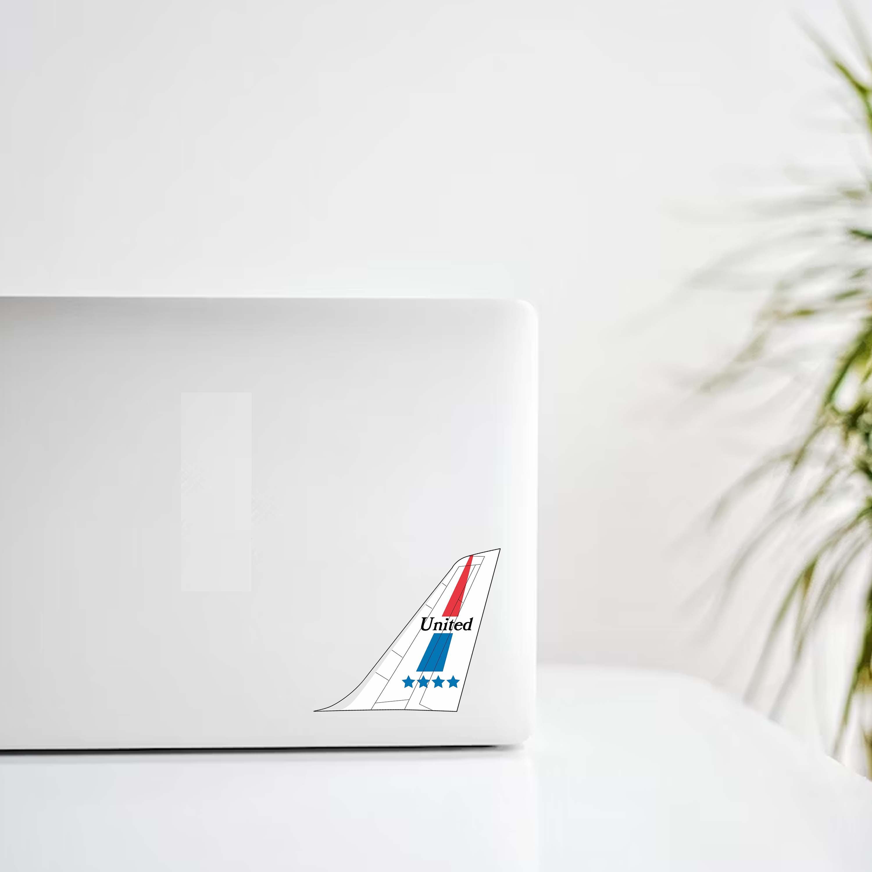 United Airlines Friendship Livery Tail Decal Stickers