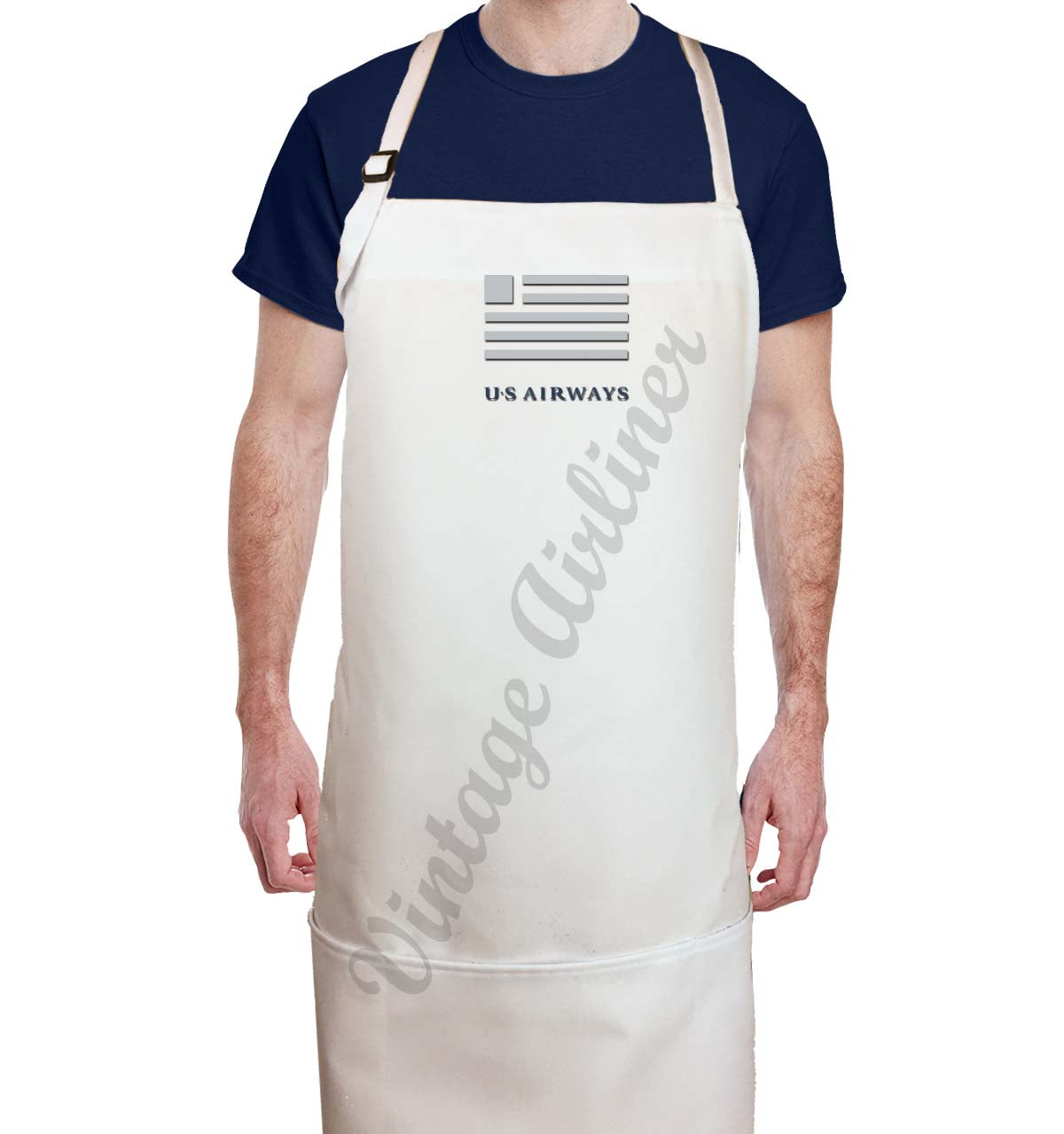 US Airways Logo Bag Sticker Apron