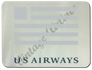 US Airways Logo Glass Cutting Board