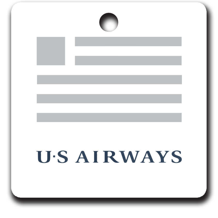 US Airways Logo Ornaments