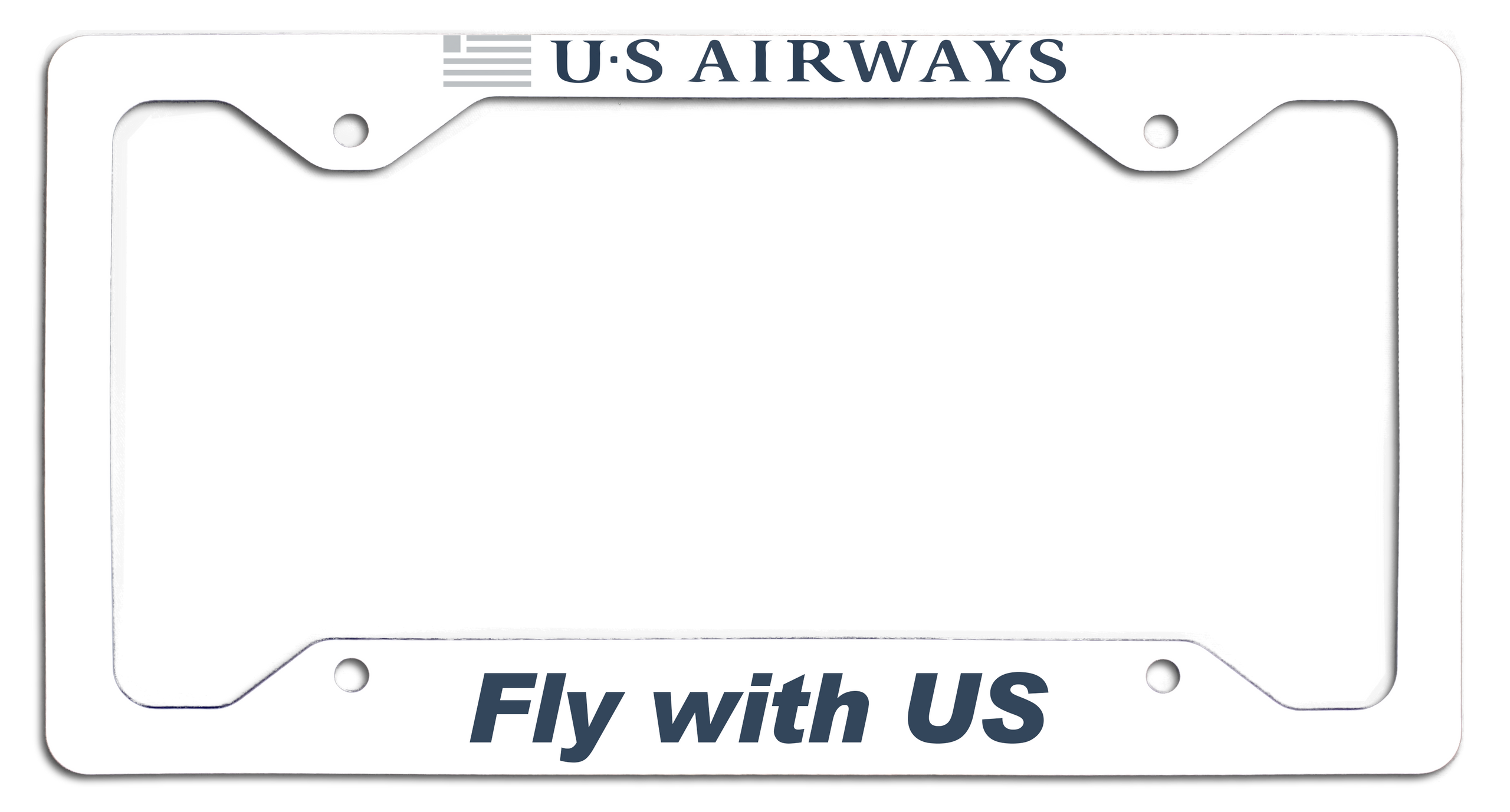 US Airways - Fly with US - License Plate Frame