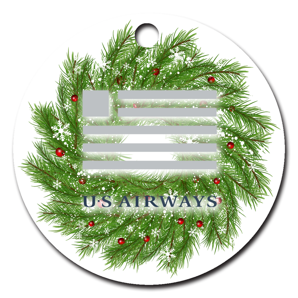 US Airways Logo Ornaments