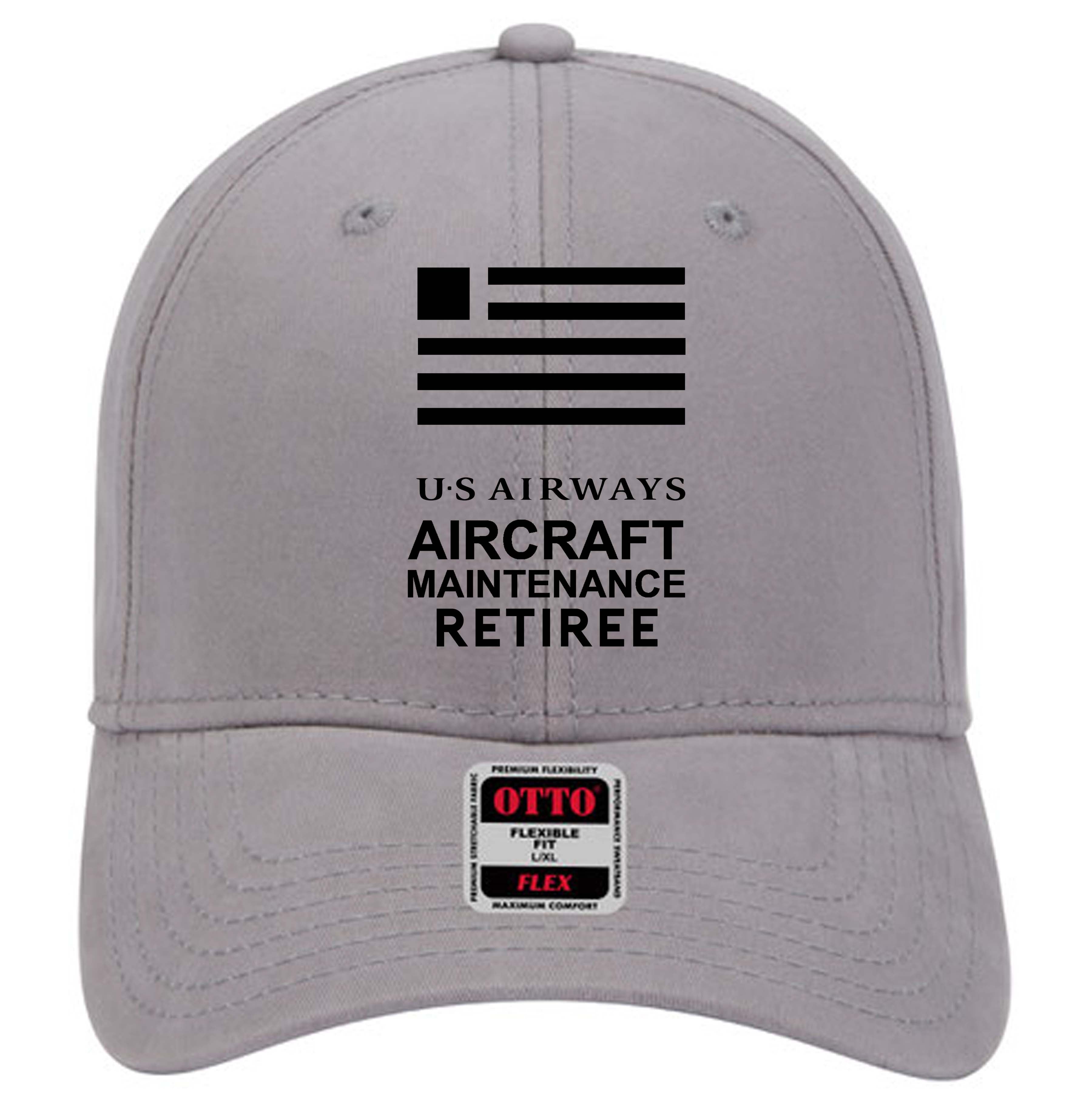 RETIREE US Airways Aircraft Maintenance Flex Cap