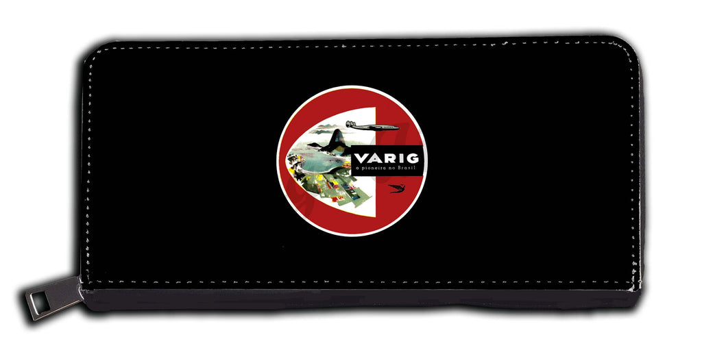 Varig Airlines Vintage Bag Sticker Wallet