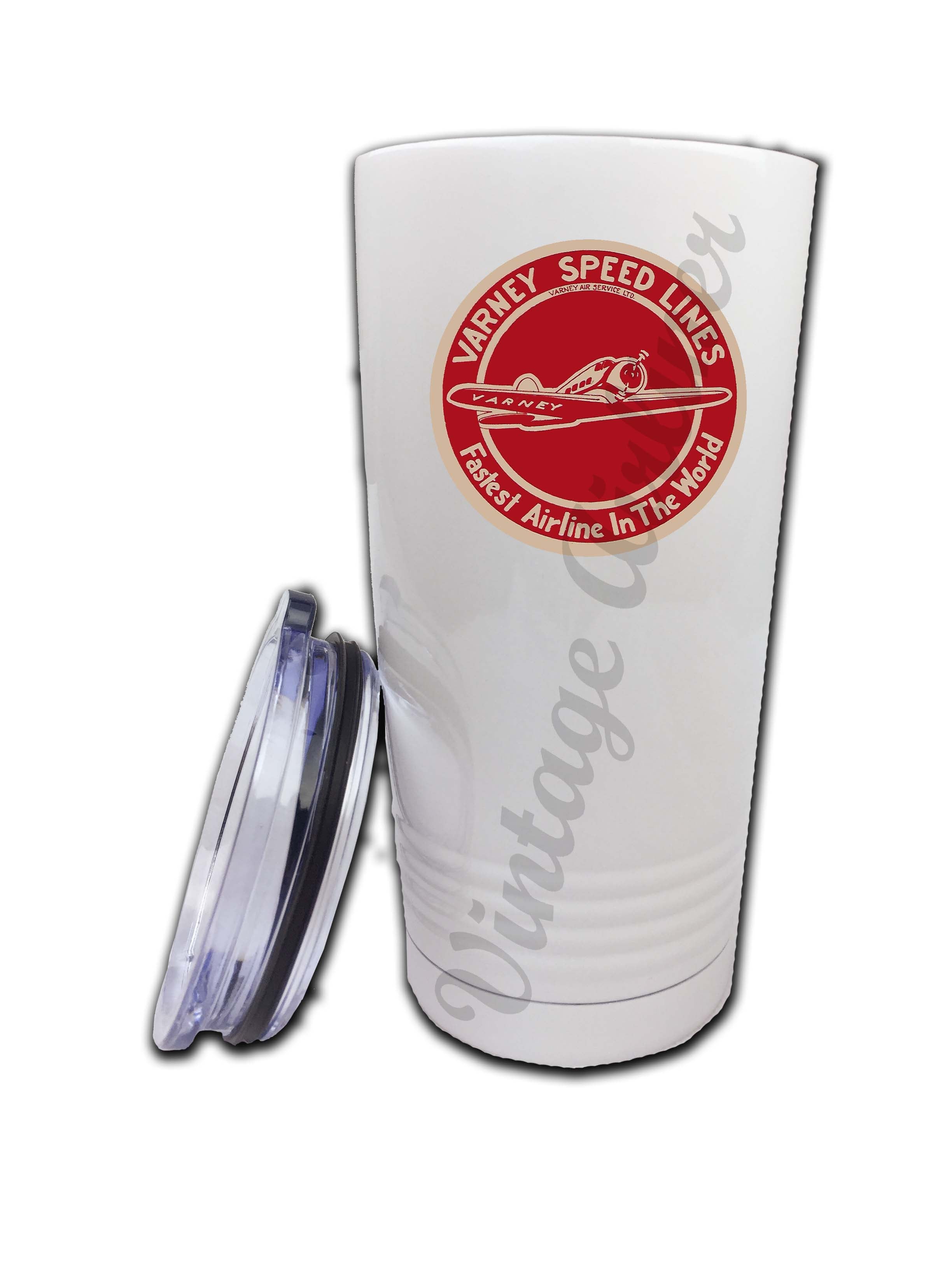 Varney Speed Lines Bag Sticker Tumbler