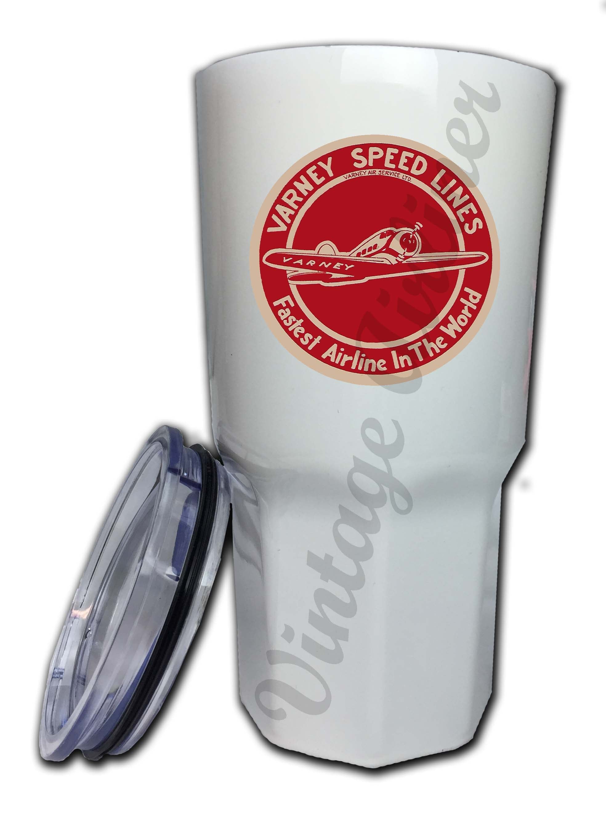 Varney Speed Lines Bag Sticker Tumbler