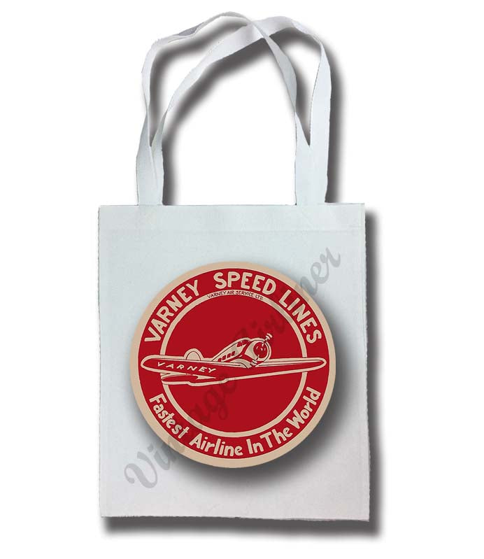 Varney Speed Lines Tote Bag