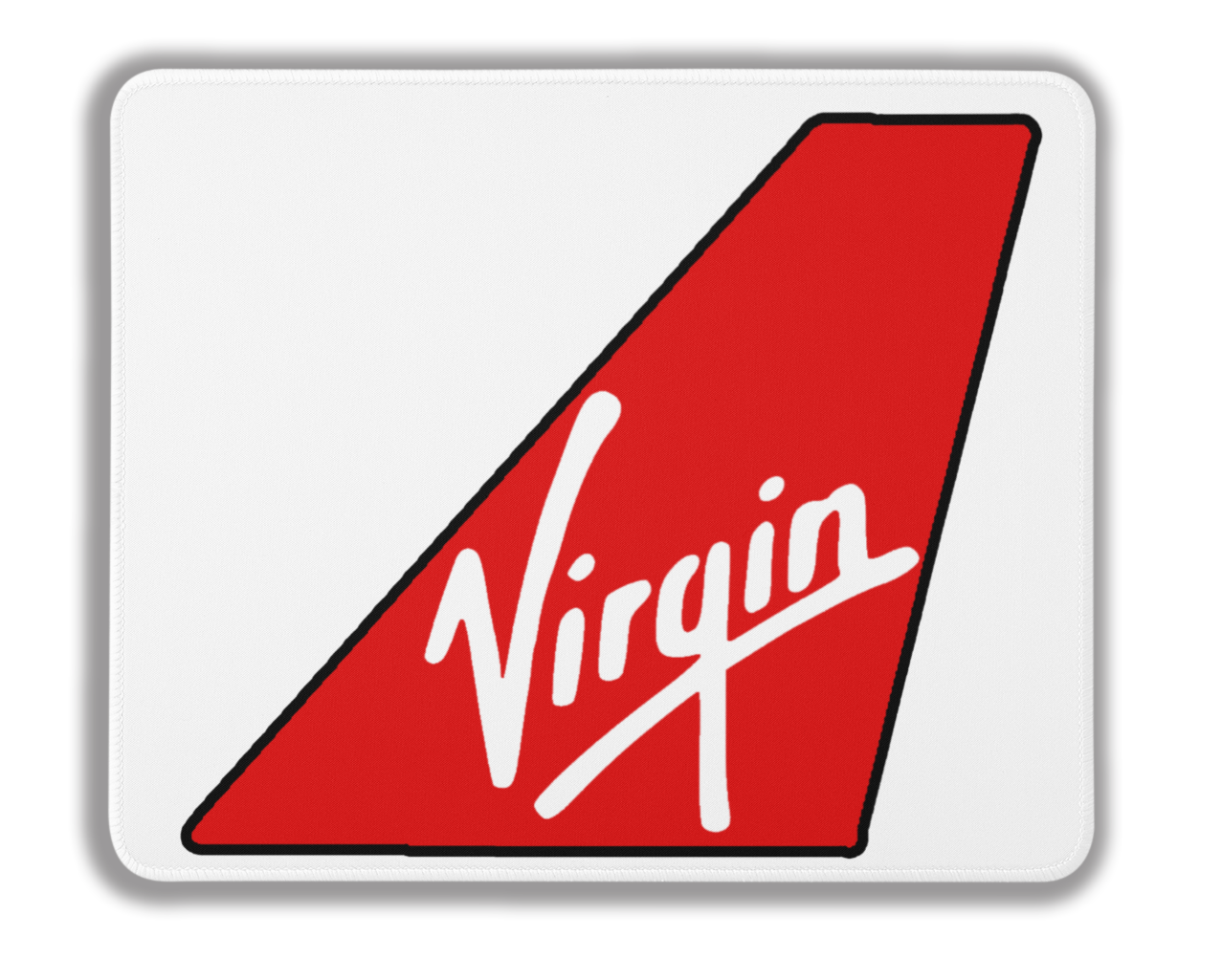 Virgin Airways Livery Airplane Tail Art Mousepad