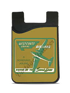 West Coast Empire Airlines Card Caddy