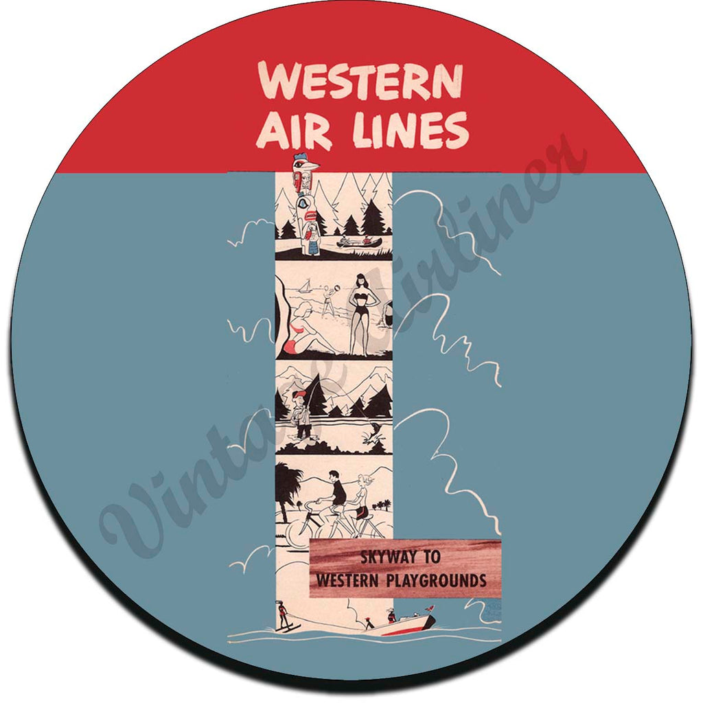 Western Airlines Skyway To Western Playgrounds Sandstone Coaster