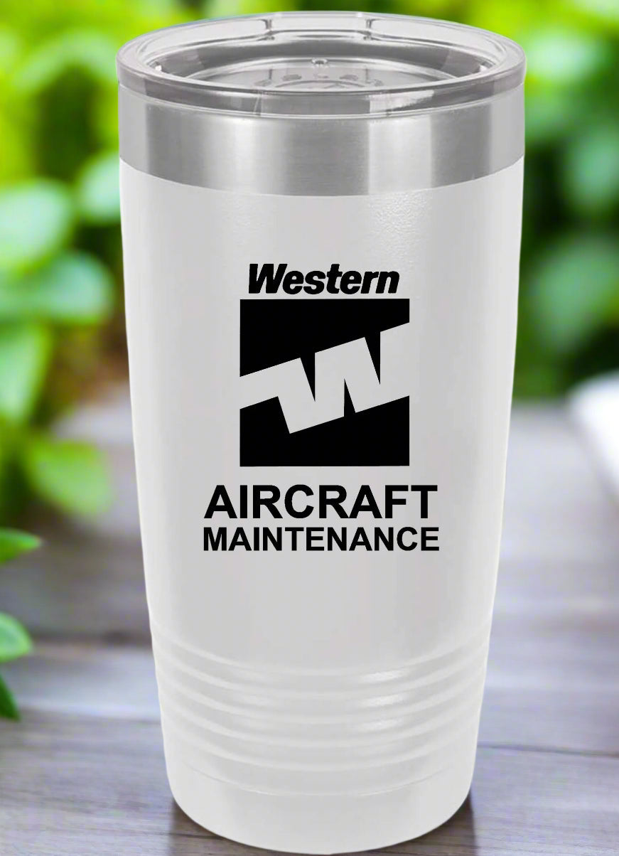 Western Aircraft Maintenance Tumbler