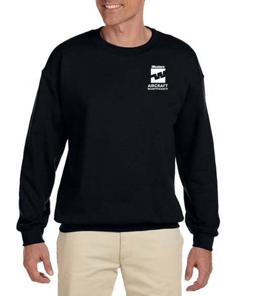 Western Airlines Aircraft Maintenance Unisex Sweatshirt Embroidered