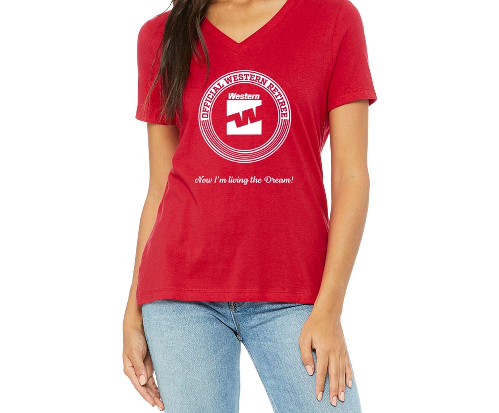 Western Retiree W Logo T-shirt