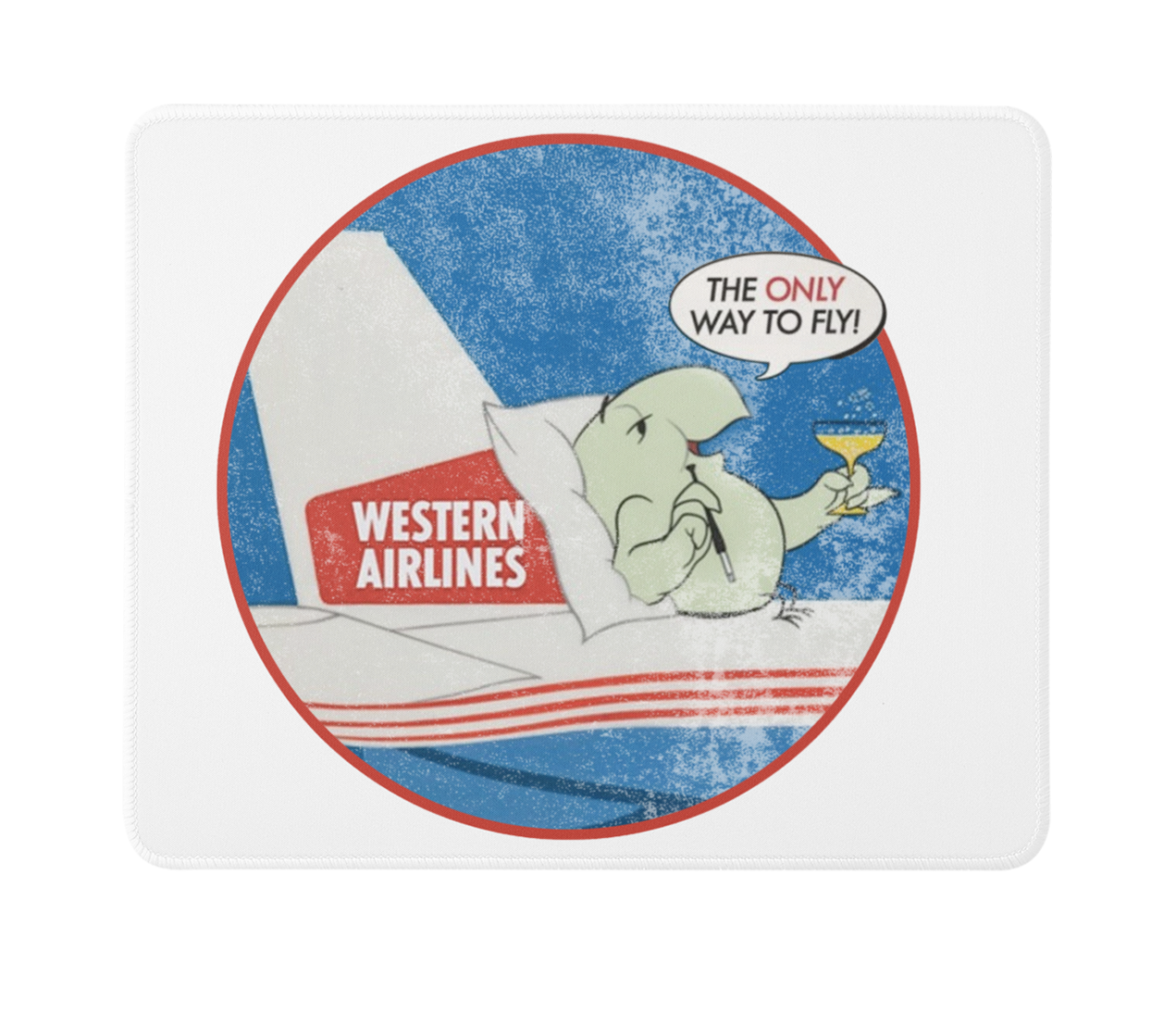 Western Wally Bird Mousepad