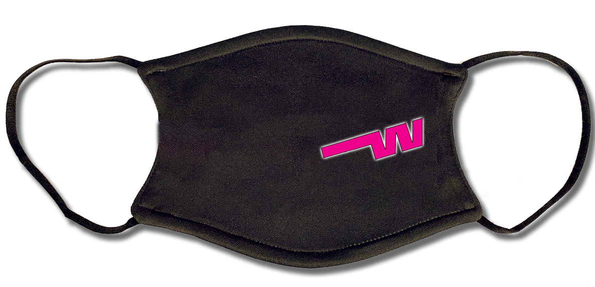 Western Airlines PInk Face Mask