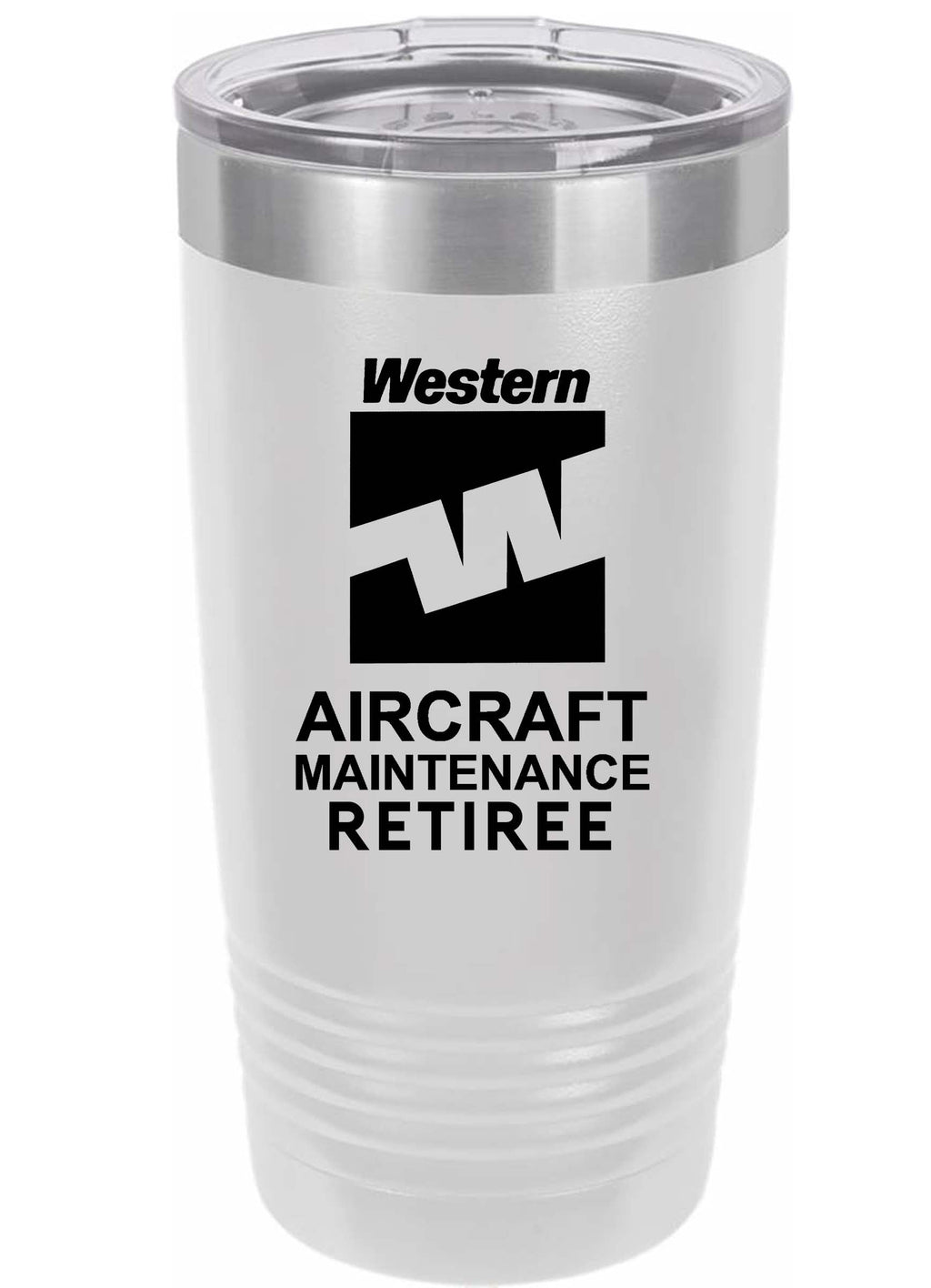 RETIREE Western Aircraft Maintenance Tumbler