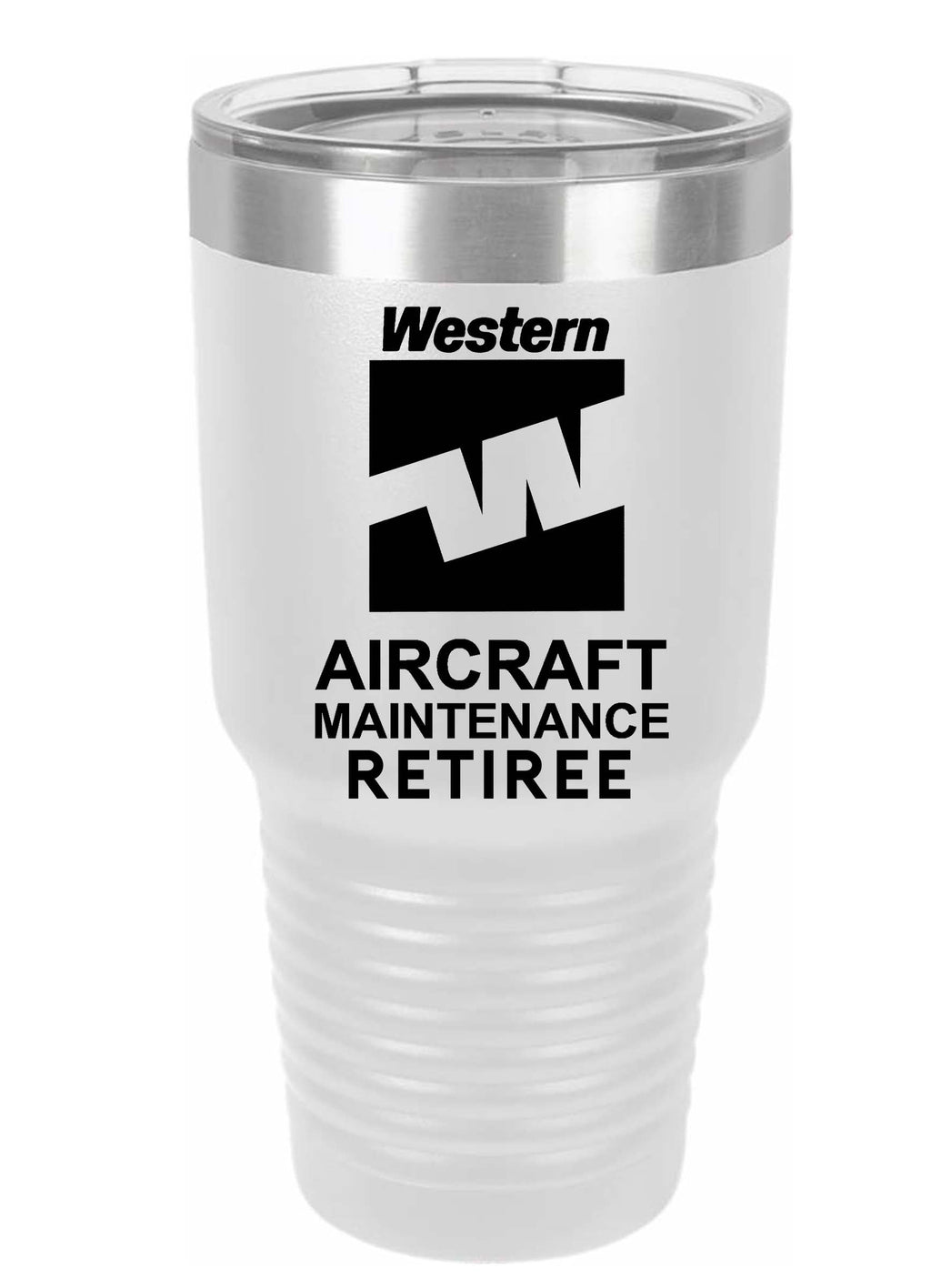 RETIREE Western Aircraft Maintenance Tumbler
