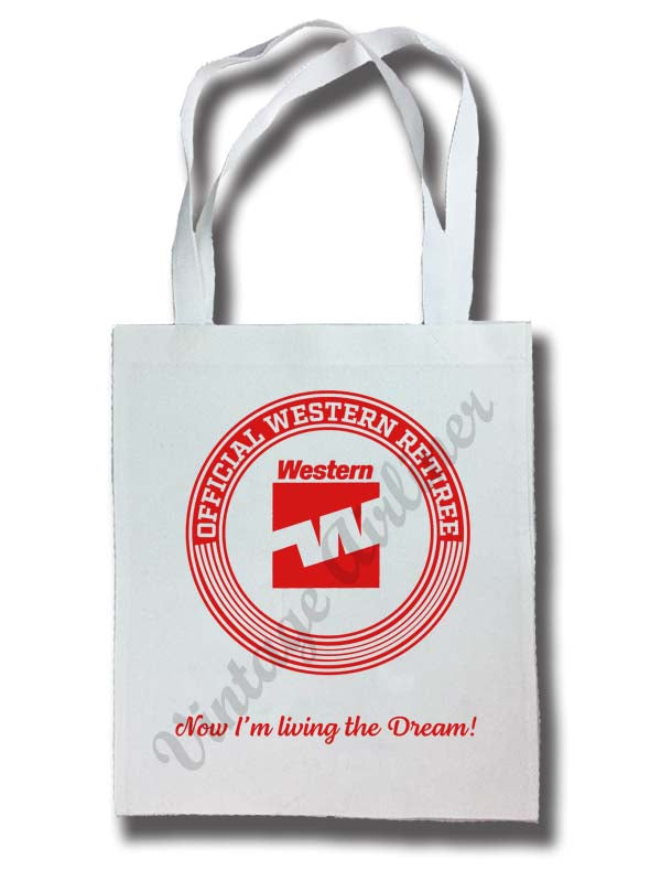Western Retiree Tote Bag