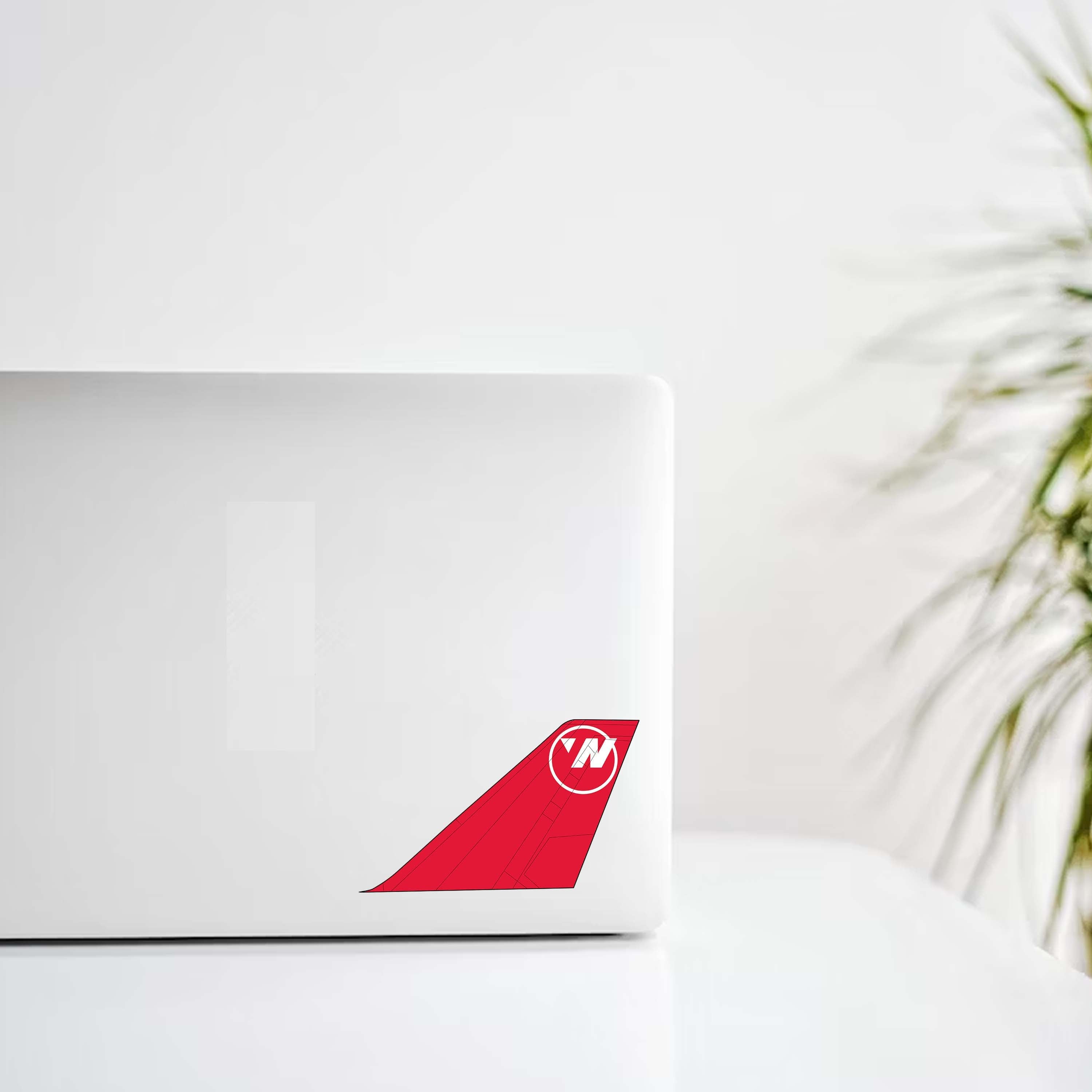 Western Airlines Tail Decal Stickers